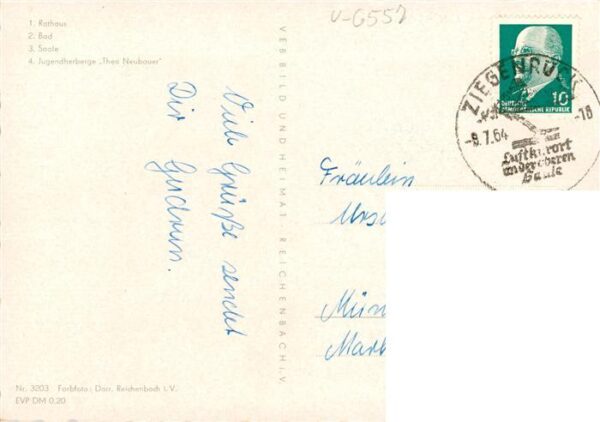 Ziegenrueck Saale Thueringen Rathaus Bad Saale Jugendherberge Theo Neubauer – Bild 2