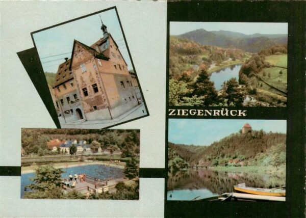 Ziegenrueck Saale Thueringen Rathaus Bad Saale Jugendherberge Theo Neubauer