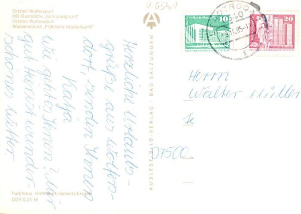 Trockenborn-Wolfersdorf OT Wolfersdorf HOG Schuesselgrund Wasserschloss Froehlic – Bild 2