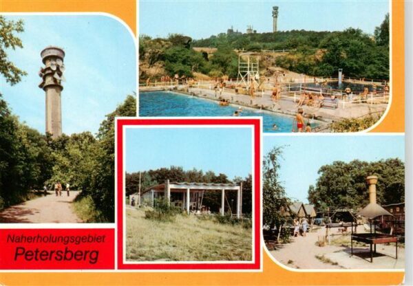 Petersberg Eisenberg Fernsehturm Bergbad Pavillon HOG Waldschaenke