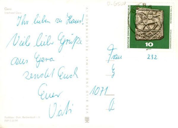 Gera  Thueringen Interhotel Gera – Bild 2