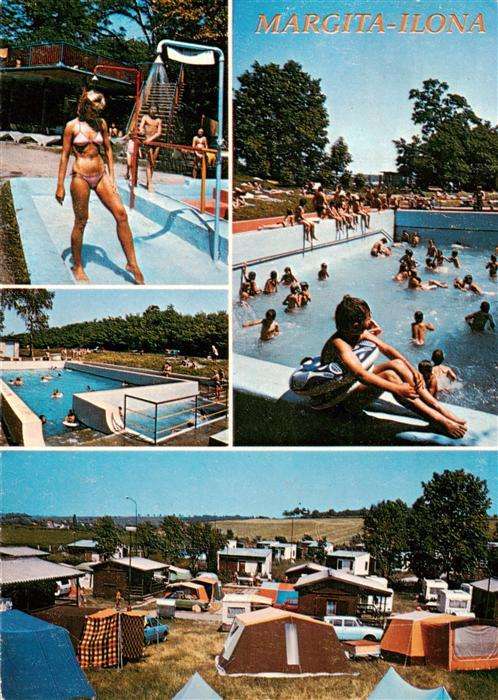Margita Slovakia Freibad Teilansichten Camping