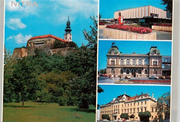 Nitra Slovakia Hrad Obchdny dum Jednota Budova MsNV Galeria F Sudeneho