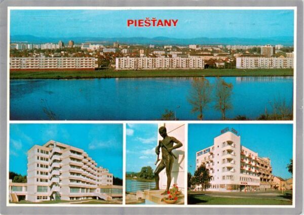 Piestany Pistian Poestyen SK Panorama mesta Zotavovna ROH Zupku Barlolamac Hotel
