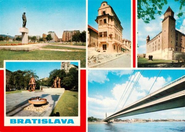 Bratislava Pressburg Pozsony SK Radianske myto Dom U dobreho pastiera Bratislavs