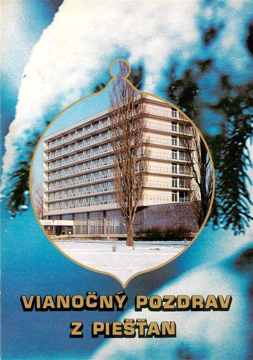 Piestany Pistian Poestyen SK Vianocny Pozdrav z Piestan