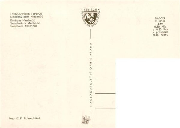 Trencianske Teplice SK Liecebny dom Machnac – Bild 2