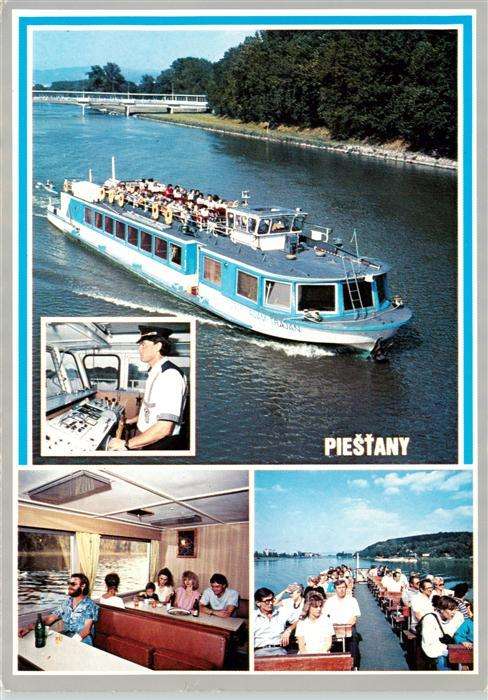 Piestany Pistian Poestyen SK Vyletna lod Adam Trajan prevadizkovatel Okresna spr