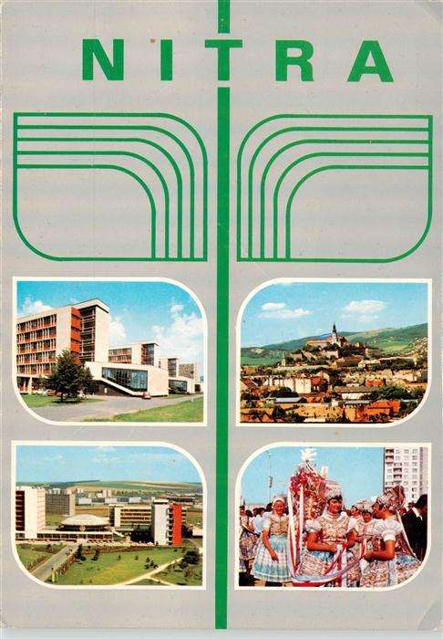 Nitra Slovakia Historicke pamiatniky barokove V potravinarskeho priemyslua polno