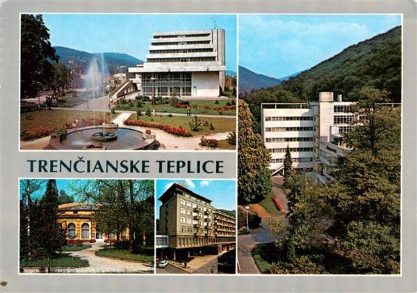 Trencianske Teplice SK Sanatorium Krym Kupelna dvorana Liecebny dom Pax Liecebny