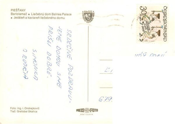 Piestany Pistian Poestyen SK Barlolamac Liecebny dom Balnea Palace Jedalen a kav – Bild 2