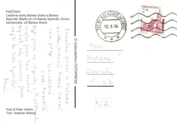Piestany Pistian Poestyen SK Liecebne domy Balnea Grand a Balnea Splendid pri LD – Bild 2