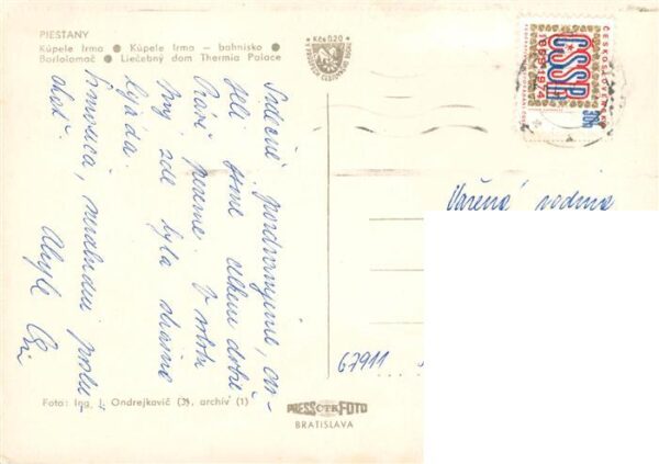 Piestany Pistian Poestyen SK Kupele Irma bahnisko Barlalamac Liecebny dom Thermi – Bild 2
