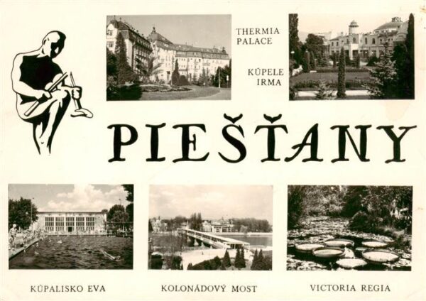 Piestany Pistian Poestyen SK Thermia Palace Kupele Irma Kupalisko Eva Kolonadovy
