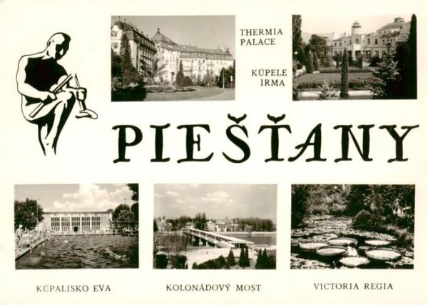 Piestany Pistian Poestyen SK Thermia Palace Kupele Irma Kupalisko Eva Kolonadovy