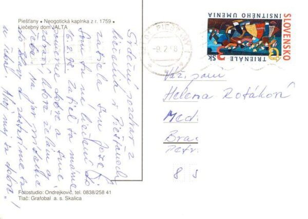 Piestany Pistian Poestyen SK Neogoticka kapinka Liecebny dom Jalta – Bild 2