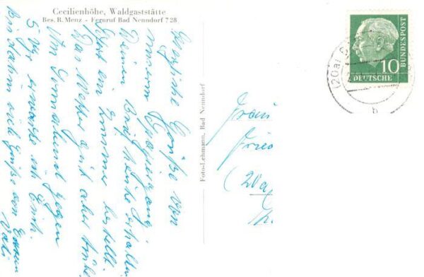 Bad Nenndorf Cecilienhoehe Waldgaststaette – Bild 2
