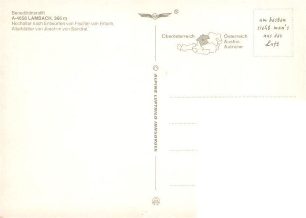 Lambach Traun Oberoesterreich AT Fliegeraufnahme mit Benediktinerstift – Bild 2