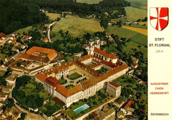 St Florian Stift Linz-Land Oberoesterreich AT Augustiner Chorherrenstift