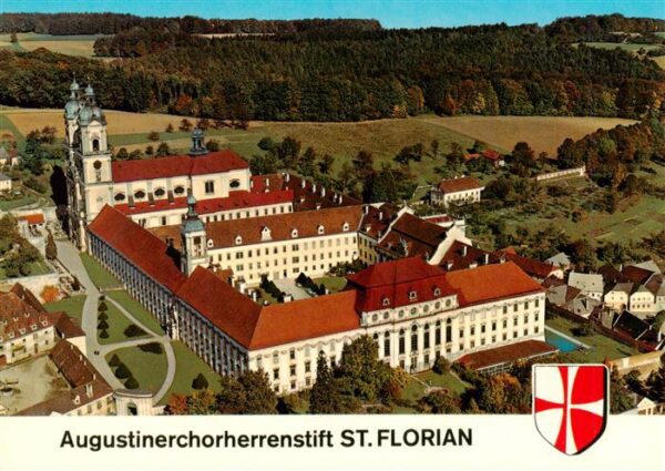St Florian Stift Linz-Land Oberoesterreich AT Augustiner Chorherrenstift St Flor