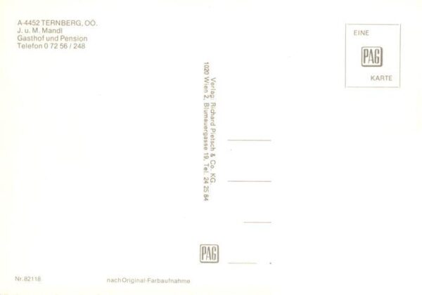 Ternberg Oberoesterreich AT Gasthof Pension Mandl Kirche – Bild 2