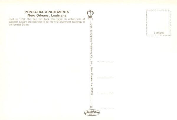 New Orleans Louisiana USA Pontalba Apartments – Bild 2