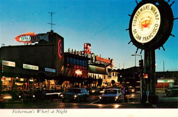 San Francisco California USA Quaint Fishermans Wharf