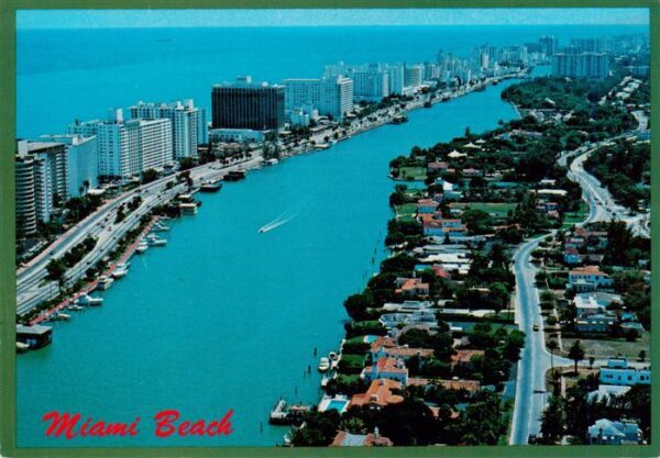 Miami Beach Fliegeraufnahme