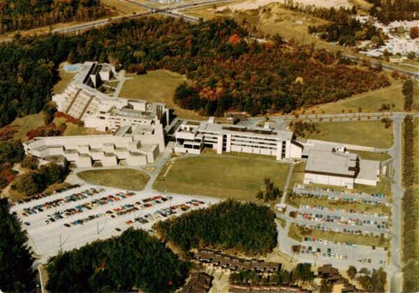 Toronto Canada Scarborough College Aerial view
