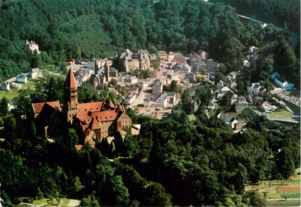 Clervaux Luxembourg Vue aerienne