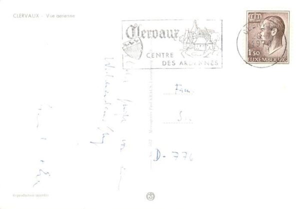 Clervaux Luxembourg Vue aerienne – Bild 2