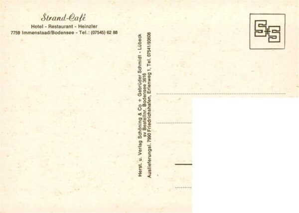Immenstaad Bodensee Hotel Strandcafe Heinzler Terrasse Gastraeume – Bild 2