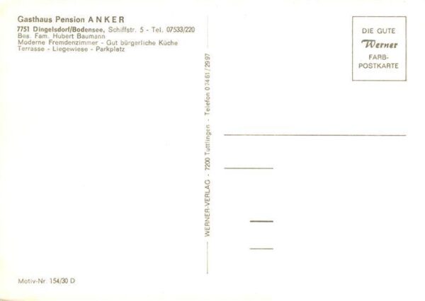 Dingelsdorf Konstanz Bodensee Gasthaus Anker Gastraeume Panorama – Bild 2