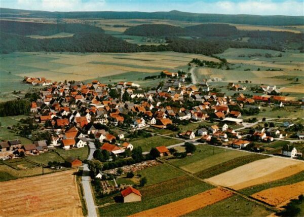 Trendelburg Diemel Deisel Hessen Fliegeraufnahme