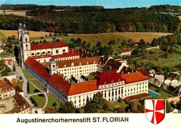 St Florian Stift Linz-Land Oberoesterreich AT Augustiner Chorherrenstift St Flor