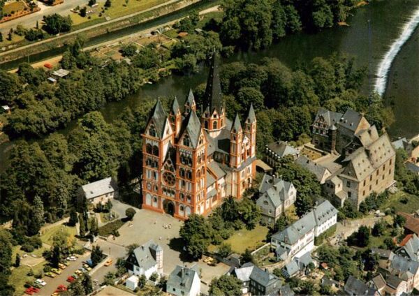 Limburg  Lahn Dom Fliegeraufnahme