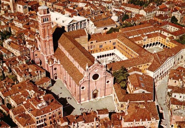 Venezia Venedig Baslika der seligen heiligen Jungfrauvon den Frari