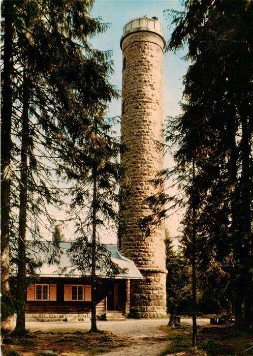 Triberg Stoecklewaldturm mit Rasthaus