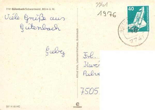 Guetenbach Schwarzwald Ortsansicht – Bild 2