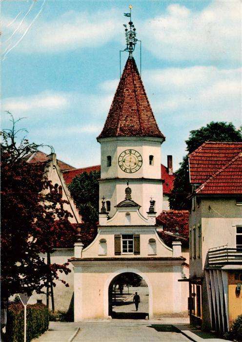 Bad Schussenried Eingang zum frueheren Praemonstratenser Kloster