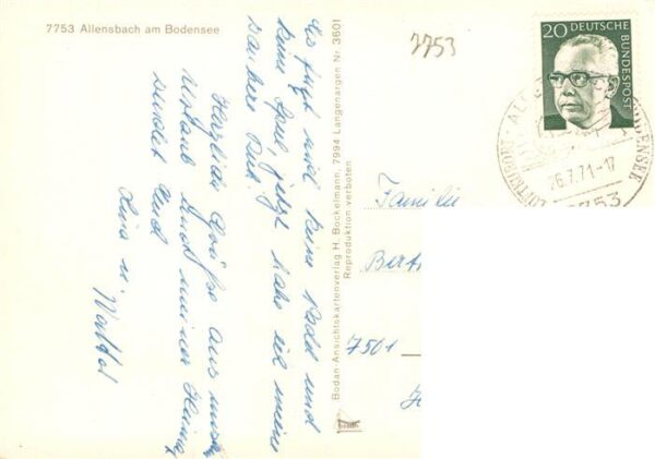 Allensbach Bodensee Kirche Bootsliegeplatz Segeln – Bild 2