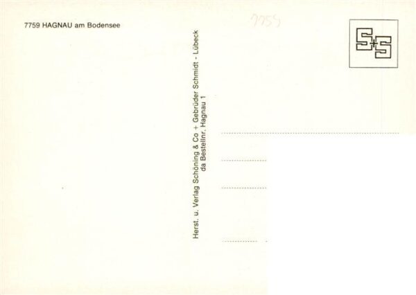 Hagnau Bodensee Kirche Bootsliegeplatz Parkpartien Muehle – Bild 2