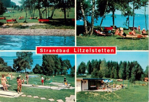 Litzelstetten Konstanz Strandbad Minigolf Kiosk