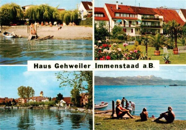 Immenstaad Bodensee Haus Gehweiler Strandpartien