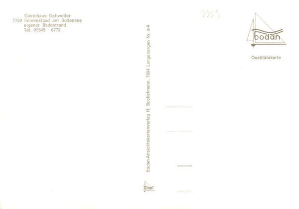 Immenstaad Bodensee Haus Gehweiler Strandpartien – Bild 2