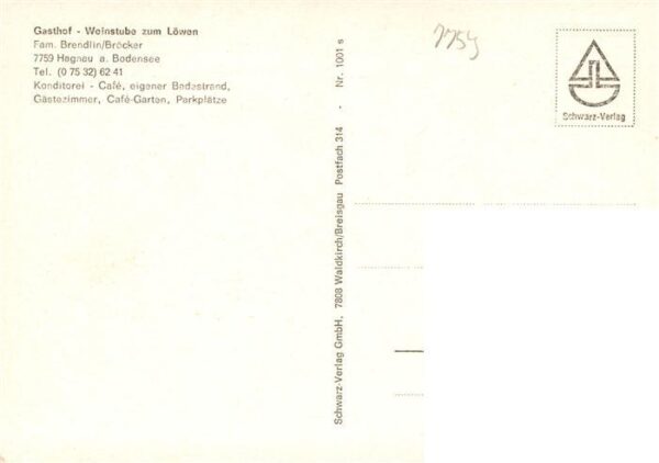 Hagnau Bodensee Gasthof Weinstube zum Loewen Gastraeume – Bild 2