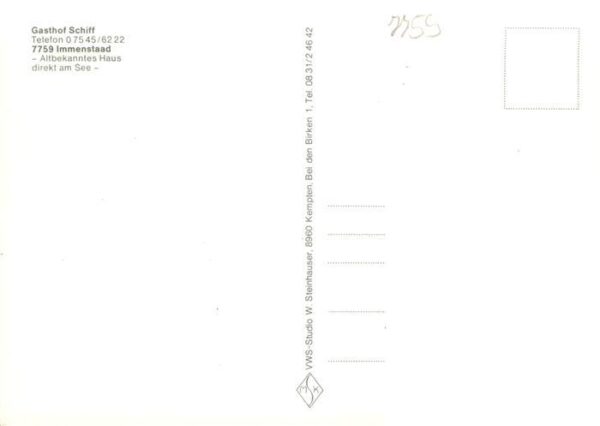 Immenstaad Bodensee Gasthof Schiff Gastraeume – Bild 2