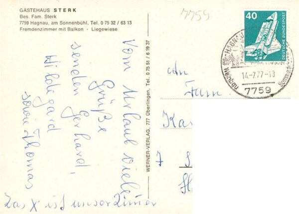 Hagnau Bodensee Gaestehaus Sterk – Bild 2