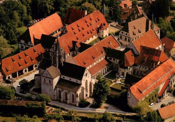 Tuebingen Stadtansicht Fliegeraufnahme