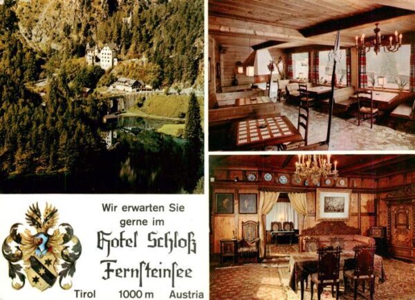 Fernsteinsee Nassereith Tirol AT Hotel Schloss Fernsteinsee Gastraeume